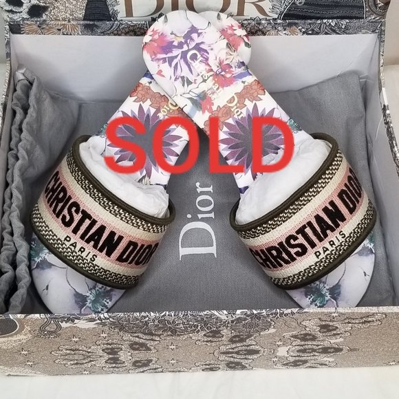 Dior Deep Amaran Dway Kaleidoscopic Embroidery - Picture 1 of 1